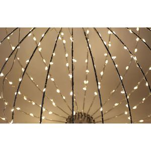 Produktbild für Dekoleuchte Frank-Flechtwaren 770514, LED-Kugel Shine