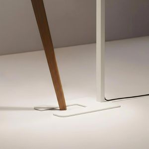 Produktbild für Stehlampe FeinTech LT920, LED, weiß, 198 cm
