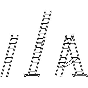 Produktbild für Mehrzweckleiter Hymer 404724