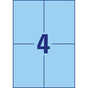 Produktbild für Universaletiketten Zweckform 3457, blau