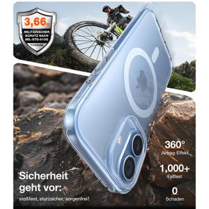 Produktbild für Handyhülle Torras Guardian Magnetic Series MagSafe transparent