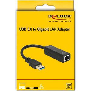Produktbild für USB-Adapter DeLock 62616, schwarz