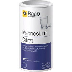 Magnesium Raab-Vitalfood 340g Pulver