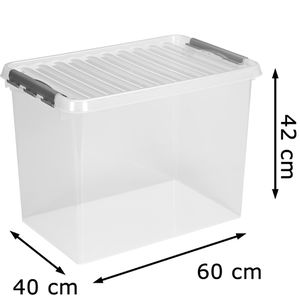 Produktbild für Aufbewahrungsbox Sunware Q-Line Box 83600609, 72L