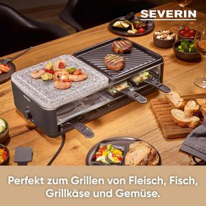 Produktbild für Raclette-Grill Severin Black Line Lite RG 2366, für 8 Personen