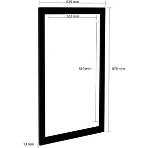 Produktbild für Klapprahmen Update-Displays HardLine, DIN A1