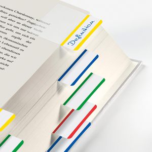 Produktbild für Haftmarker Sigel Tab Marker, HN202, transparent
