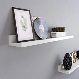 Produktbild für Wandregal Songmics LWS60WT, weiß