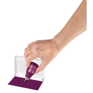 Produktbild für Stempelfarbe Colop Make, wasserbasiert, cozy red