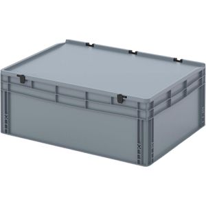 Produktbild für Eurobox AUER ED 86/32 HG, grau, 130 Liter