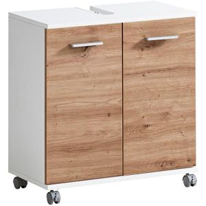 Waschbeckenunterschrank Schildmeyer Palermo 157637, mit Rollen