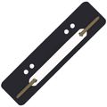 Heftstreifen Durable FLEXI 690101, 38 x 150mm schwarz, aus Kunststoff, 250 Stück