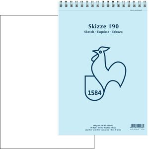 Skizzenblock Hahnemühle 60120278, A4