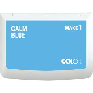 Produktbild für Stempelkissen Colop Make 1, für Büro und Kreativprojekte, blau