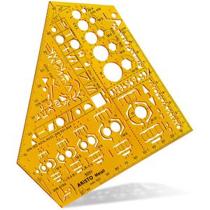 Produktbild für Schablone Aristo AR5051, Müller-Schulwinkel Metall