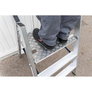 Produktbild für Klapptritt MUNK 50184, aus Aluminium