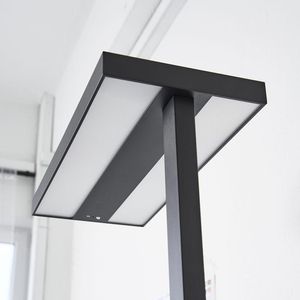 Produktbild für Stehlampe LEDmaxx Lara Up&amp;Down LED, schwarz, 195 cm