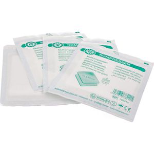 Produktbild für Mullkompressen Nobamed 708210, aus Baumwolle, steril