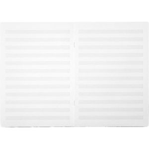 Produktbild für Notenheft Herlitz x-book, 3324407, Lineatur 14, A4