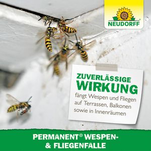Produktbild für Wespenfalle Neudorff Permanent, aus Kunststoff