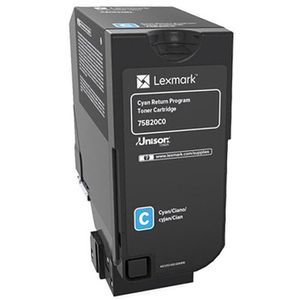 Produktbild für Toner Lexmark 75B20C0 Prebate, cyan