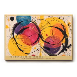 Produktbild für Wandbild Sinus-Art The Dialogue of Spheres