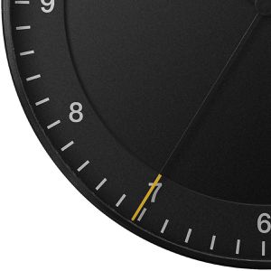 Produktbild für Wanduhr Braun BC17B, Kunststoff, analog, Funkuhr