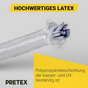 Produktbild für Planenspanner PRETEX SC-486, weiß, 25 Stück