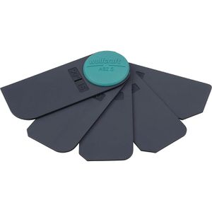 Fugenglätter Wolfcraft 4332000, Fächerset 5-teilig