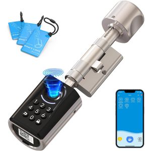 Produktbild für Smartes-Türschloss WELOCK ToucA51, mit 3 RFID-Karten