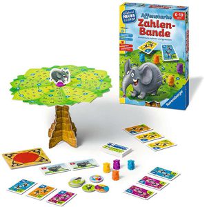 Produktbild für Lernspiel Ravensburger Affenstarke Zahlen-Bande
