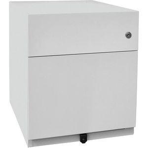 Produktbild für Rollcontainer Bisley Note, Metall, lichtgrau