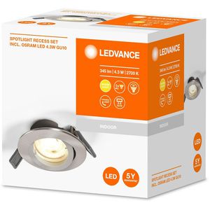 Produktbild für LED-Einbaustrahler OSRAM Recess, warmweiß