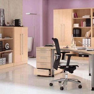 Produktbild für Rollcontainer Hammerbacher H-Serie, Holz, ahorn