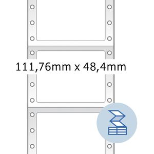 Produktbild für Endlosetiketten Herma 8166, 1-bahnig