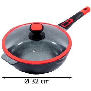 Produktbild für Pfanne KING Click-Grip 10001821, Ø 32cm