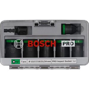 Produktbild für Steckschlüssel Bosch PRO Impact Socket, 7-teilig