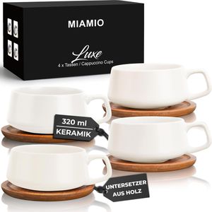 Produktbild für Kaffeetassen Miamio Cappuccino Luxe, 320ml