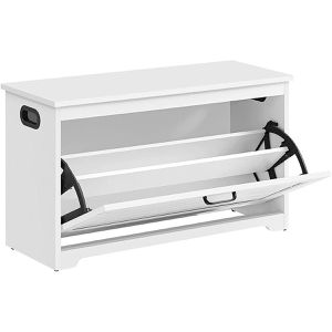 Schuhbank Vasagle LHS120T10, weiß, aus Holz