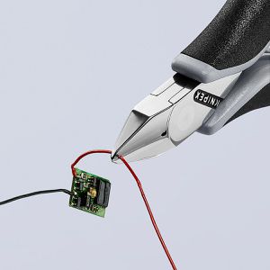 Produktbild für Seitenschneider Knipex 77 42 115 ESD, Elektronik
