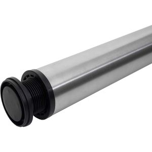 Produktbild für Tischbein Mendler HWC-H36, silber aus Metall