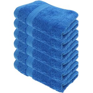 Handtuch Julie-Julsen Bio, royalblau, 50 x 100 cm
