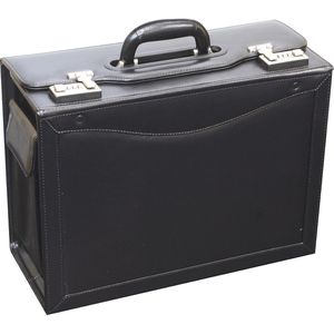 Produktbild für Pilotenkoffer Alassio Ancona 45042, schwarz, 23 Liter
