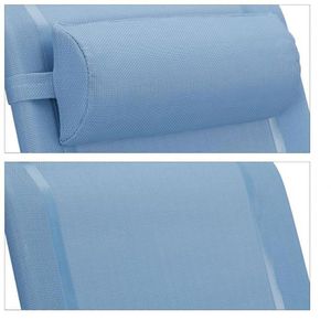 Produktbild für Campingstuhl Relaxdays 10026478, blau, bis 120 kg