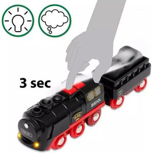 Produktbild für Spielzeugeisenbahn BRIO 33884 Batterie-Dampflok