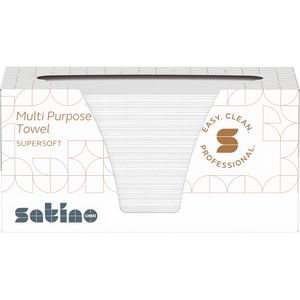 Produktbild für Papierhandtücher Satino Mehrzwecktuch, 275980, Box, 3-lagig