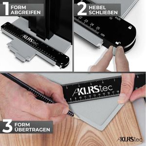 Produktbild für Konturenlehre KLRStec HB-VS1G-RPJI mit Feststeller