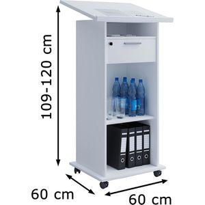 Produktbild für Stehpult VCM Meeta 914200, aus Holz