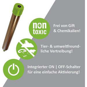 Produktbild für Tiervertreiber Isotronic Maulwurfabwehr Goldfinger