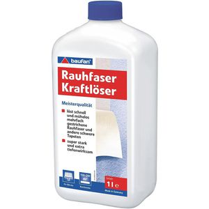 Baufan Tapetenlöser 102299 Rauhfaser-Kraft-Ablöser, für Tapeten und Raufaser, 1 Liter